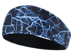 Повязка на голову B12-03 blue