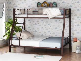 Двухъярусная металлическая кровать Гранада - 1 1400 (цвета на выбор)