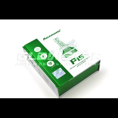 Aozoom P15 HB3-HB4-HIR2 (9005/9006/9012) с вентилятором, 12V 85W 10000Lm (комплект, 2шт)