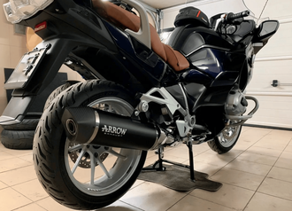 Глушитель Arrow Maxi Race-Tech черный алюминиевый 71838AKN