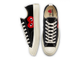 Кеды Converse X Comme Des Garçons Play Chuck 70 Low Top черные низкие