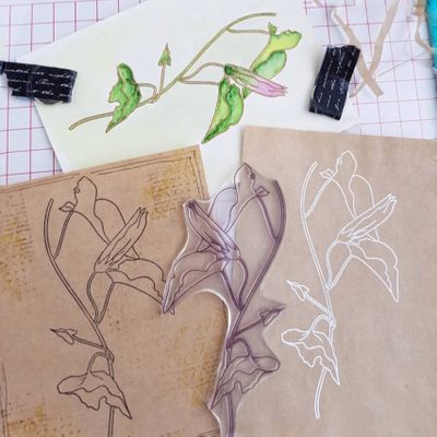 ФП штамп "Вьюнок"