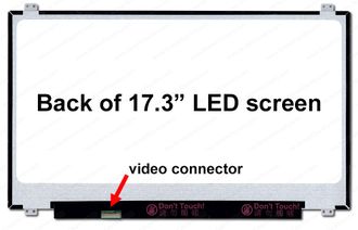 LED LCD матрица (экран) ЖК-панель для ноутбука 30 pin 17,3&quot; (1600x900) HD +77013380038, +77071130025