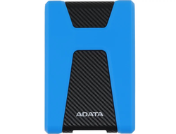 Внешний HDD Adata 1Tb HD650 синий/чёрный AHD650-1TU31-CBL (2.5" USB3.1 DashDrive Durable)