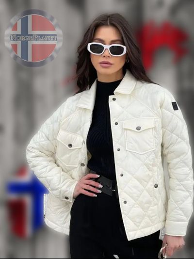 Стёганая норвежская весенняя куртка Fergo Norge