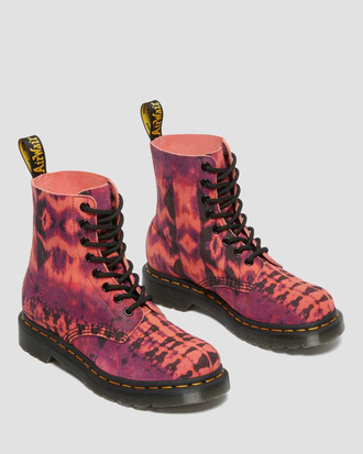 Ботинки Dr. Martens 1460 Pascal Tie Dye Purple