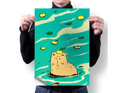 Плакаты Капибара, Kapibara-san