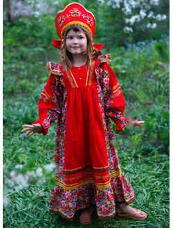 Платье "Русское барокко"