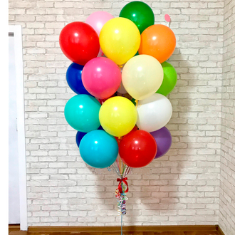 Разноцветные шары ассорти пастель 12 дюймов (30 сантиметров)