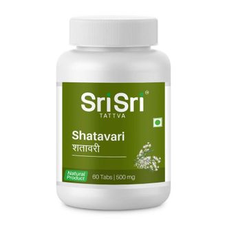 Шатавари для женского здоровья (Shatavari) Shri Shri Ayurveda, 60 таб.