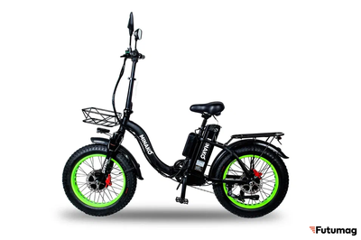 Электровелосипед Minako F11 Dual Салатовый