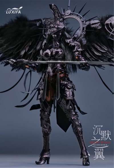 ПРЕДЗАКАЗ - Темный ангел - Коллекционная ФИГУРКА 1/6 Silent Wings Dark Angel (LXF2512A) - Luxifa ?ЦЕНА: 38900 РУБ.?