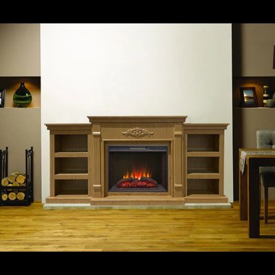 Электрокамин Брукс LUX DN с очагом Sparta 25.5 LED