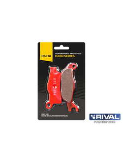 Тормозные колодки Rival HS618 (FA618) для BRP Can-Am G2 Outlander/Renegade (передние левые) (705601015, 715900248)