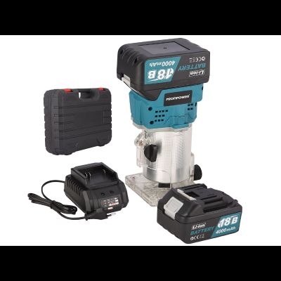 Аккумуляторный фрезер бесщеточный PROFIPOWER MKDRT-18V