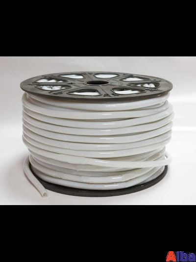 Дюралайт 2-х провод. ЖЕЛТЫЙ, молочный