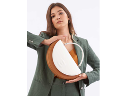 SLICY BAG 2116 Бежевый/белый