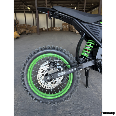Электропитбайк Minako Pit R зеленый