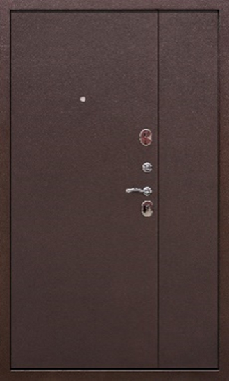 Металлическая дверь "Гарда Антик 1200 х 2050 мм металл/металл"