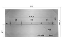 Лопасти 800 для TSS DMD1000 (к-т из 4 лопастей)