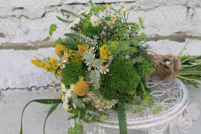 Букет невесты & Бутоньерка № 1336