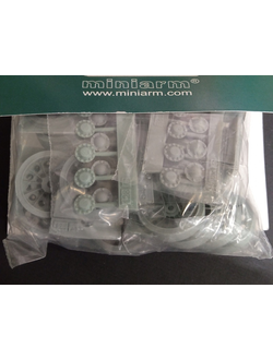 1/35 Комплект смоляных колесных дисков для Tamiya, Takom, Miniart kits (производитель Miniarm)