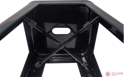 Стул барный TOLIX черный глянцевый