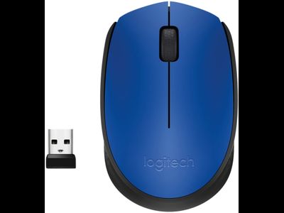 Мышь Logitech M171 Blue, Wireless (910-004640)