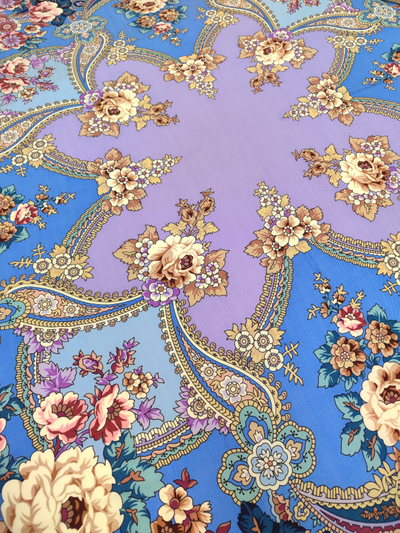 Павловопосадский платок Времена года. Зима 709-14