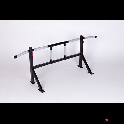 Турник настенный улучшенный с 3 хватами, черный