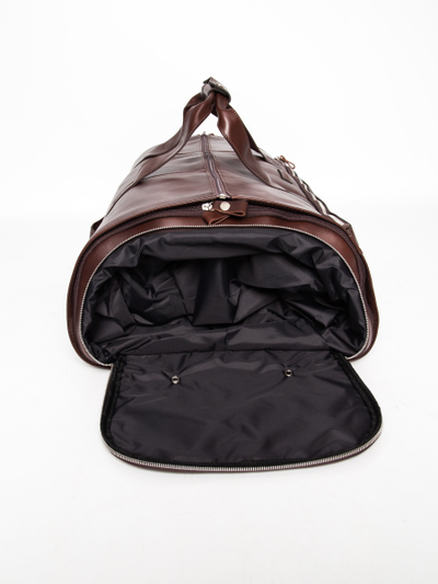 Кожаный портплед / дорожная сумка Milano Premium 
brown (арт. 4035-53)