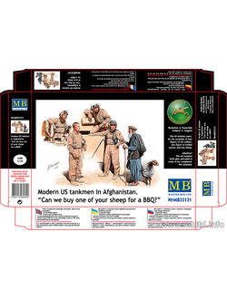 35131 Танкисты США в Афганистане