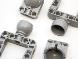 !АНАЛОГ! AN_SSP8 Комплект 4 шт 92910 Steering Ball Joint Large Open with C-Shape Pivot Frame + 92911 Steering Ball Joint Large Receptacle (АНАЛОГ СaDa), Light Bluish Gray / 4 шт.