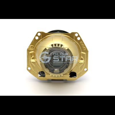Биксеноновая линза Aozoom Hella 3R Premium Black Edition Gold (Domax Pro2 MT88)