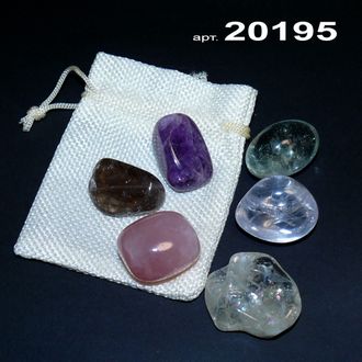 Набор из камней кварцевой группы арт.20195: 105,4г