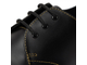 Ботинки Dr. Martens 1461 женские с желтым шнурком в черном цвете