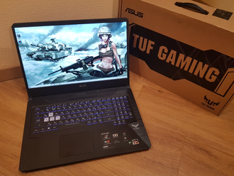 ASUS  TUF GAMING FX705DT-AU042 ( 17.3 FHD IPS AMD RYZEN 5 3550H GTX1650(4GB) 8GB 512SSD )