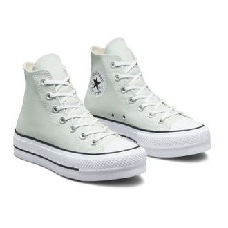 Converse Chuck Taylor All Star Lift Seasonal на платформе зеленые