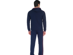 Костюм  спортивный мужской 11SKM-00-407/1 (т.синий)