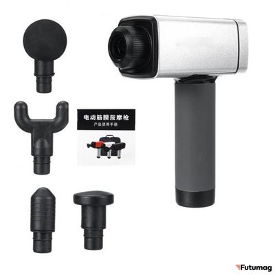 Массажер-пистолет для мышц MiniPro M07 черный