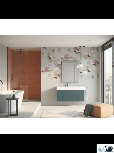 Плитка Creto Ekzotic fog 30х90 см настенная серая