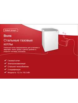 Напольный газовый котел Proterm KSO Волк 16 KSO 12 KSO