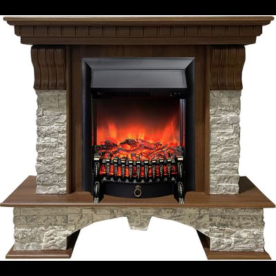 Электрокамин Турин NT M1 с очагом Fobos