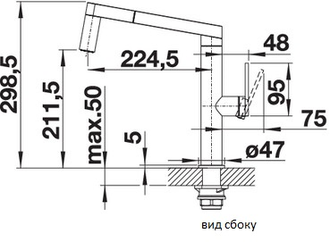 Смеситель Blanco PANERA-S