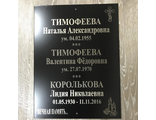 Табличка Из Алюминия На Памятник