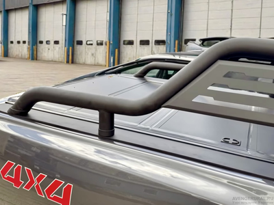 Крышка HAL для Foton Tunland V9 жёсткая 4-х секционная алюминиевая с доборами