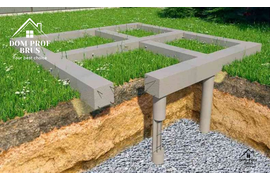 Строительство фундамента