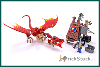 # 7017 Катапульта Викингов против Дракона Нидхогга / Viking Catapult versus the Nidhogg Dragon (2005)
