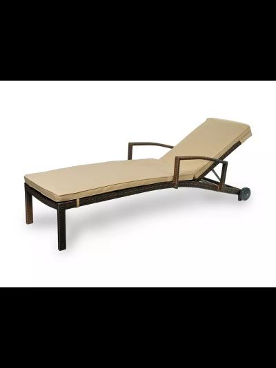 Плетеный шезлонг Milano