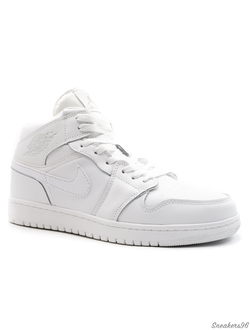 Nike Air Jordan 1 Retro White (с мехом) Мужские (40-45)